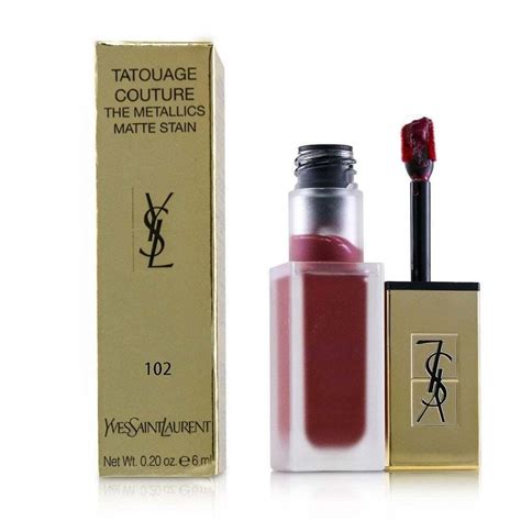 ysl tatouage couture the metallics lipgloss|Tatouage Couture The Metallics .